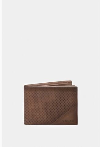 Billetera Titus De Cuero Para Hombre Grabado Cruces Cafe Billetera Titus De Cuero Para Hombre Grabado Cruces Cafe VÉLEZ Vélez