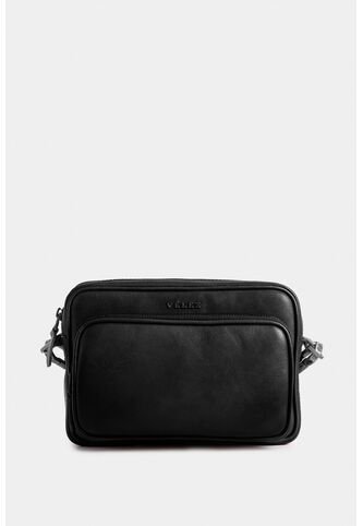 Manos Libres Kansas 2 De Cuero Para Hombre Slim Manos Libres Kansas 2 De Cuero Para Hombre Slim Negro VÉLEZ Vélez