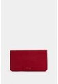 Porta Tarjetas Ava De Cuero Para Mujer Detalle Jacquard Porta Tarjetas Ava De Cuero Para Mujer Detalle Jacquard Rojo VÉLEZ de Vélez