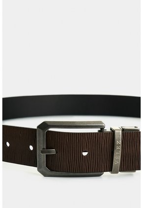 Cinturón Doble Faz De Cuero Para Hombre Lucian Cinturón Doble Faz De Cuero Para Hombre Lucian Combinado 42 VÉLEZ