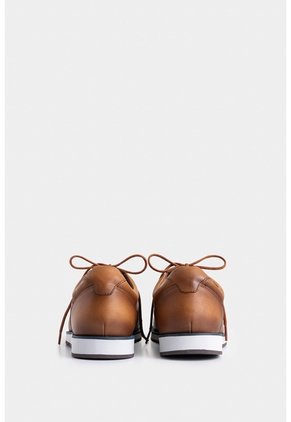 Zapatos Cordón Piero De Cuero Para Hombre Suela Con Apariencia Deportiva Zapatos Cordón Piero De Cuero Para Hombre Suela Con Apariencia Deportiva Miel 41 VÉLEZ