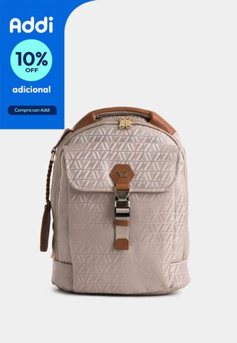 Morral Bloom 2 Jacquard Monograma VZ Para Mujer Porta Trolley Morral Bloom 2 Jacquard Monograma VZ Para Mujer Porta Trolley Beige VÉLEZ Vélez