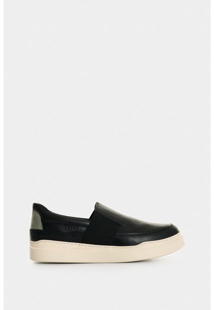 Mocasines Botanic 2 De Cuero Liso Y Gamuzado Para Hombre Suela Ecoflex Mocasines Botanic 2 De Cuero Liso Y Gamuzado Para Hombre Suela Ecoflex Negro 40 VÉLEZ