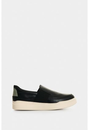 Mocasines Botanic 2 De Cuero Liso Y Gamuzado Para Hombre Suela Ecoflex Mocasines Botanic 2 De Cuero Liso Y Gamuzado Para Hombre Suela Ecoflex Negro 40 VÉLEZ