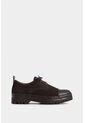 Zapatos Cordón Sunset De Cuero Para Hombre Mezcla De Texturas Zapatos Cordón Sunset De Cuero Para Hombre Mezcla De Texturas Cafe 38 VÉLEZ de Vélez