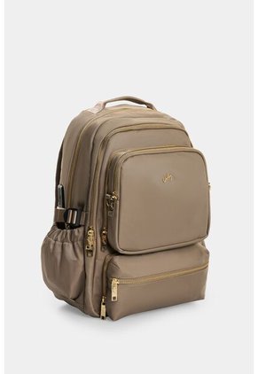 Morral Tamar En Lona Para Mujer Multifuncional Morral Tamar En Lona Para Mujer Multifuncional Gris VÉLEZ