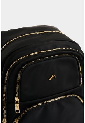 Tula Morral En Lona Y Cuero Para Mujer Biel Tula Morral En Lona Y Cuero Para Mujer Biel Negro VÉLEZ