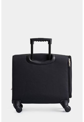 Maleta Terracotaona Por Cuero 16" Summer Negro Maleta Terracota Lona Por Cuero 16" Summer Negro VÉLEZ