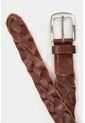 Cinturón Unifaz Danubio De Cuero Para Hombre Trenzado Brandy Cinturón Unifaz Danubio De Cuero Para Hombre Trenzado Brandy 38 Vélez de Vélez