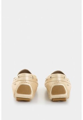 Mocasines Calcedonia 2.0 De Cuero Folia Para Mujer Cordón Mocasines Calcedonia 2.0 De Cuero Folia Para Mujer Cordón Dorado 41 VÉLEZ