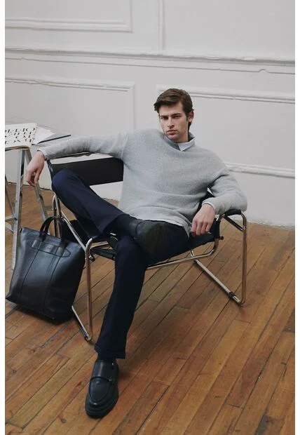 Sweater Sika Tejido Para Hombre Bicolor Sweater Sika Tejido Para Hombre Bicolor Gris XL VÉLEZ