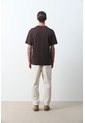 Camiseta Manga Corta Lerici Para Hombre Semi Fitted Camiseta Manga Corta Lerici Para Hombre Semi Fitted Cafe XL VÉLEZ de Vélez