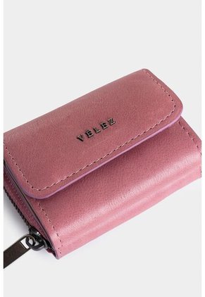 Monedero Tropical De Cuero Para Mujer Broche Y Cremallera Monedero Tropical De Cuero Para Mujer Broche Y Cremallera Mora Vélez