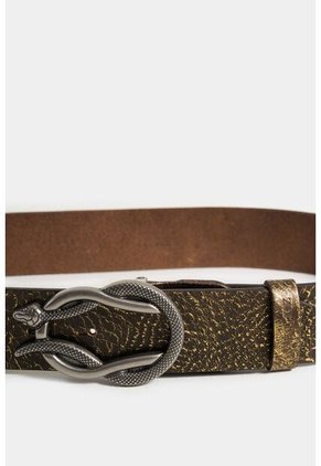 Cinturón Unifaz Serp De Cuero Para Mujer Chapa Serpiente Cinturón Unifaz Serp De Cuero Para Mujer Chapa Serpiente Cafe S Vélez