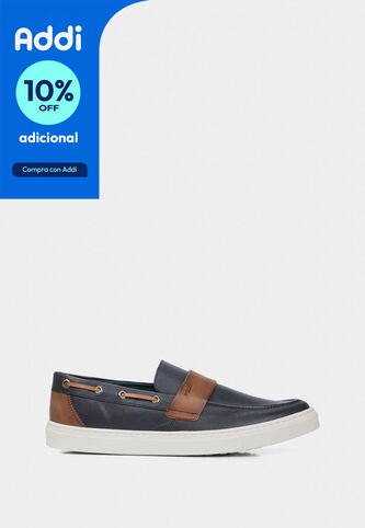 Mocasines Deportivos De Cuero Para Hombre Vintage Mocasines Deportivos De Cuero Para Hombre Vintage Azul 42 VÉLEZ Vélez