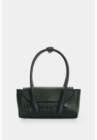 Manos Libres Mini En Cuero Croco Para Hombre Manos Libres Mini En Cuero Croco Para Hombre Azul Oscuro VÉLEZ Vélez