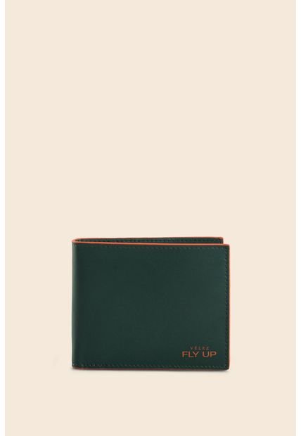 Billetera Prieto De Cuero Para Hombre Porta Documentos Extraíble