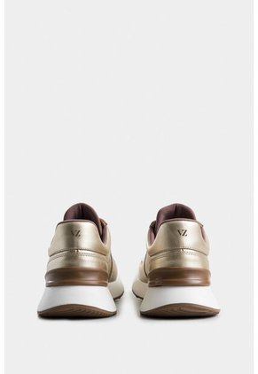 Tenis Jacinto De Cuero Para Mujer Acabado Folia Tenis Jacinto De Cuero Para Mujer Acabado Folia Dorado 41 Vélez