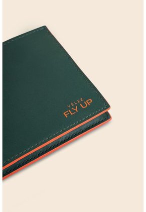 Billetera Prieto De Cuero Para Hombre Porta Documentos Extraíble