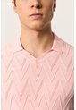 Polo Manga Corta Tejuda Para Hombre Cienaga Polo Manga Corta Tejuda Para Hombre Cienaga Rosado XL VÉLEZ de Vélez