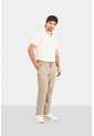 Pantalón Chino Regular Fit De Lino Para Hombre Casual Pantalón Chino Regular Fit De Lino Para Hombre Casual Arena 34 VÉLEZ de Vélez