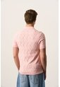 Polo Manga Corta Tejuda Para Hombre Cienaga Polo Manga Corta Tejuda Para Hombre Cienaga Rosado XL VÉLEZ de Vélez