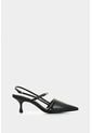 Tacones Cerrados Brielle De Cuero Folia Para Mujer Brillo Tacones Cerrados Brielle De Cuero Folia Para Mujer Brillo Negro 34 VÉLEZ de Vélez