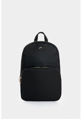 Morral En Lona Para Mujer Sienna Morral En Lona Para Mujer Sienna Negro VÉLEZ Vélez