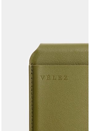 Portadocumentos En Cuero Para Hombre Tikal Portadocumentos En Cuero Para Hombre Tikal Verde Oliva VÉLEZ