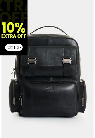 Morral De Cuero Para Hombre Barcelo 2 Morral De Cuero Para Hombre Barcelo 2 Negro VÉLEZ Vélez