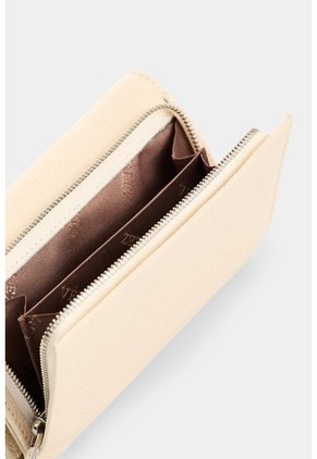 Billetera En Cuero Para Mujer Real 4.0 Billetera En Cuero Para Mujer Real 4.0 Crema VÉLEZ