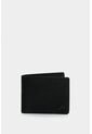 Billetera Terra De Cuero Para Hombre Interior Contraste Billetera Terra De Cuero Para Hombre Interior Contraste Negro VÉLEZ de Vélez