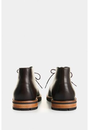 Botines De Cuero Para Hombre Ocean Botines De Cuero Para Hombre Ocean Cafe 44 VÉLEZ