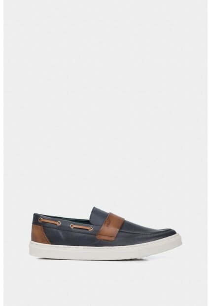 Mocasines Deportivos De Cuero Para Hombre Vintage Mocasines Deportivos De Cuero Para Hombre Vintage Azul 42 VÉLEZ