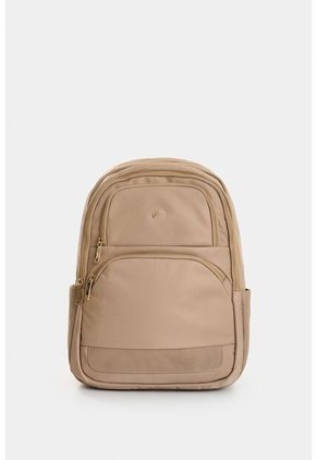 Tula Morral En Lona Y Cuero Para Mujer Biel Tula Morral En Lona Y Cuero Para Mujer Biel Arena VÉLEZ