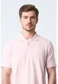 Polo Para Hombre Semi Fit Detalle Jacquard Polo Para Hombre Semi Fit Detalle Jacquard Rosado M VÉLEZ de Vélez