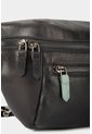Riñonera Tivoli De Cuero Para Hombre Reata En Nylon Negro Riñonera Tivoli De Cuero Para Hombre Reata En Nylon Negro VÉLEZ de Vélez