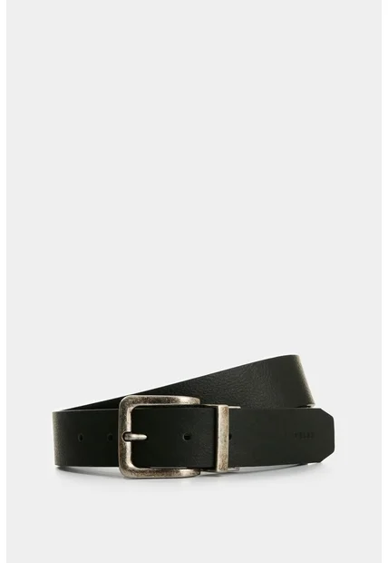 Cinturón Doble Faz De Cuero Para Hombre Efos Cinturón Doble Faz De Cuero Para Hombre Efos Verde 42 VÉLEZ