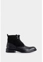 Botas Solar De Cuero Para Hombre Combinación De Texturas Botas Solar De Cuero Para Hombre Combinación De Texturas Negro 38 VÉLEZ de Vélez