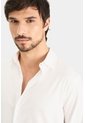 Camisa Oxford Manga Larga Calagua Para Hombre Semifitted Camisa Oxford Manga Larga Calagua Para Hombre Semifitted Blanco XL VÉLEZ de Vélez