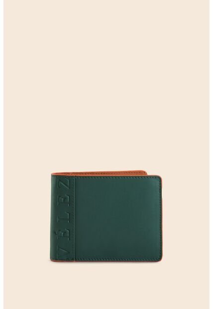 Billetera Phoenix De Cuero Para Hombre Detalles En Contraste Billetera Phoenix De Cuero Para Hombre Detalles En Contraste Azul Aguamarina Vélez