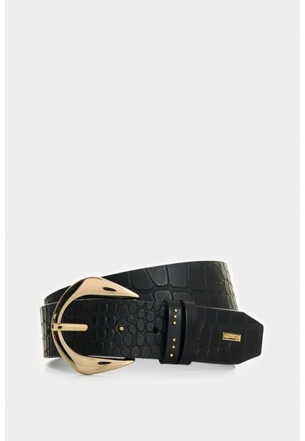 Cinturón Unifaz De Cuero Para Mujer Astra Cinturón Unifaz De Cuero Para Mujer Astra Negro M VÉLEZ