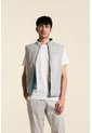 Chaleco Doble Faz Acolchado Para Hombre En Poliéster Y Cuero Chaleco Doble Faz Acolchado Para Hombre En Poliéster Y Cuero Azul Aguamarina M VÉLEZ de Vélez