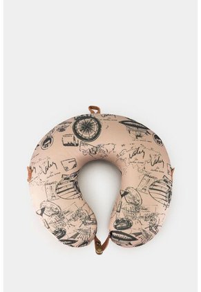 Cojín Viajero Estampado Priper Cojín Viajero Estampado Priper Beige Vélez