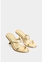 Sandalia Tacón De Cuero Folia Para Mujer Radiant Sandalia Tacón De Cuero Folia Para Mujer Radiant Dorado 39 VÉLEZ de Vélez