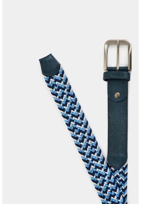 Cinturón Trenzado Para Hombre Zafiro 2 Cinturón Trenzado Para Hombre Zafiro 2 Azul Claro 34 VÉLEZ
