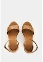 Sandalia Plataforma Dunas En Cuero Y Yute Para Mujer Sandalia Plataforma Dunas En Cuero Y Yute Para Mujer Miel 39 VÉLEZ de Vélez