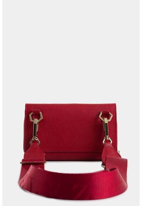 Billetera Palma De Cuero Para Mujer Detalle Jacquard Billetera Palma De Cuero Para Mujer Detalle Jacquard Rojo Vélez