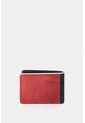 Billetera De Cuero Para Hombre Lines 2.0 Billetera De Cuero Para Hombre Lines 2.0 Rojo VÉLEZ de Vélez