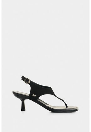 Sandalia Tacón En Cuero Para Mujer Cienaga Sandalia Tacón En Cuero Para Mujer Cienaga Negro 36 VÉLEZ
